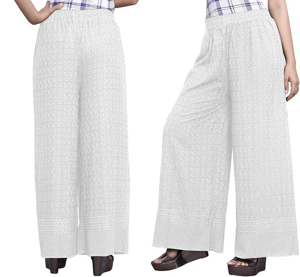 Chikankari Palazzo Bottom Wear Wholesaler Chikankari Palazzo Bottom Wear Wholesaler